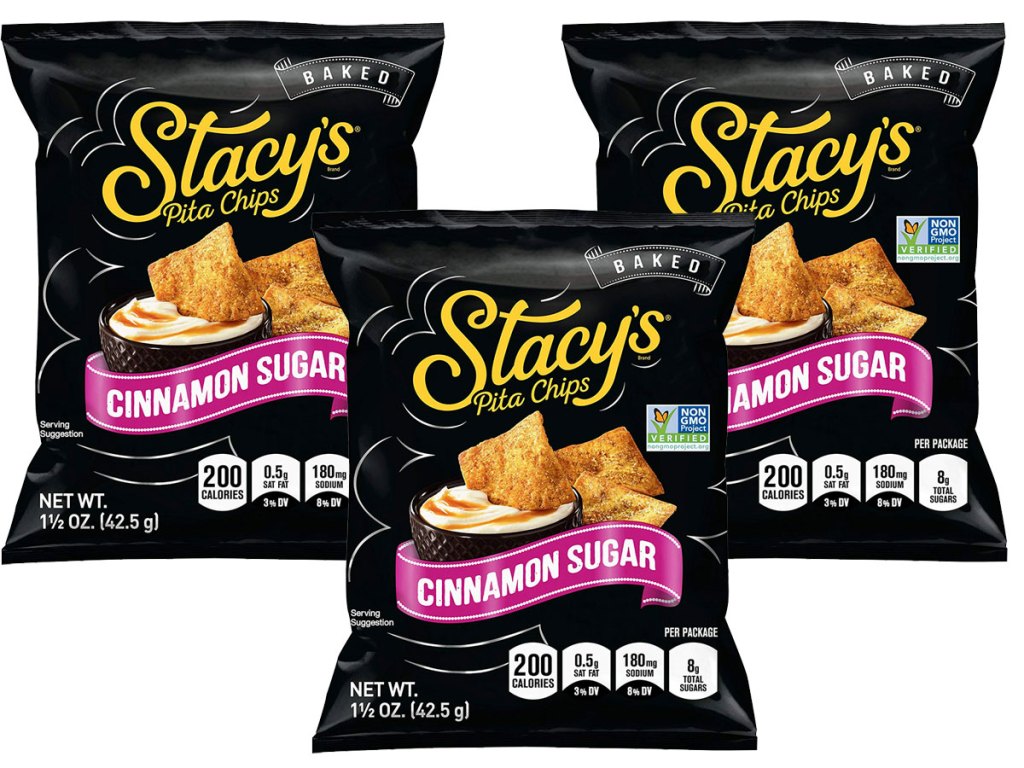 Stacy's Cinnamon Sugar Pita Chips 1 ounce bags amazon
