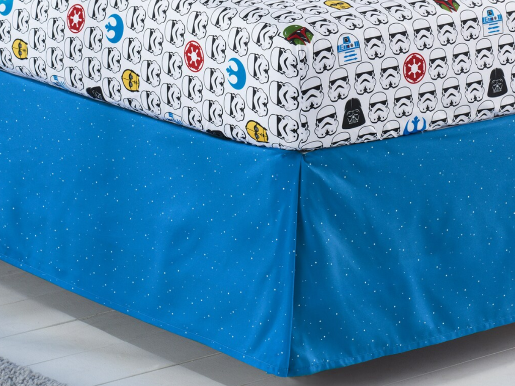 star wars sheets and bedskirt