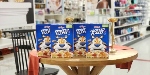 New Kellogg’s Coupon = Frosted Flakes as Low as $1.19 Each After Cash Back at Target