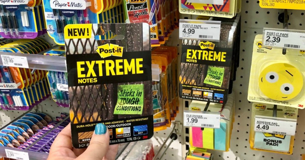 post-it extreme notes at target