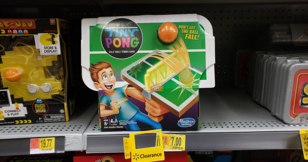 tiny pong game in store