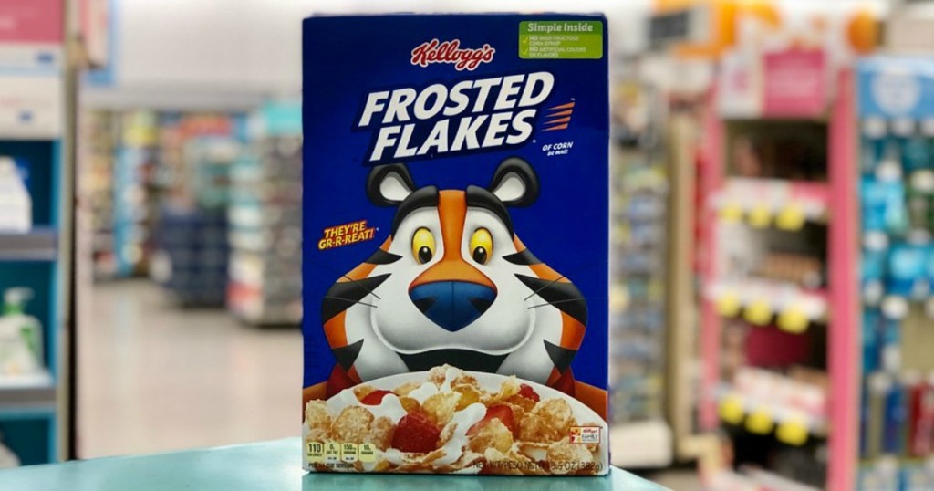 kellogg's frosted flakes cereal at walgreens