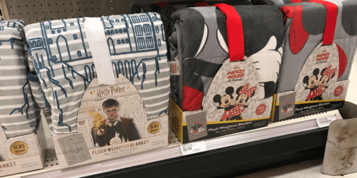 Kids Character Weighted Blankets Only $32 (Regularly $60) | Mickey Mouse, Harry Potter & More