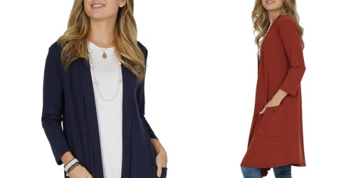 Women’s Lightweight Cardigans Only $14.99 on Zulily | Perfect for Fall