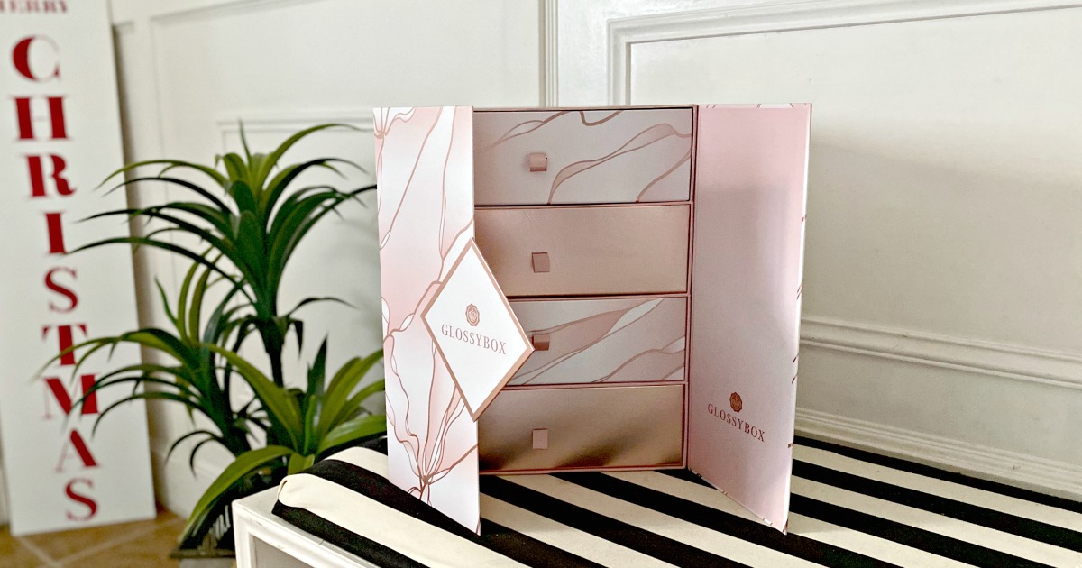 Glossybox advent store calendar 2020