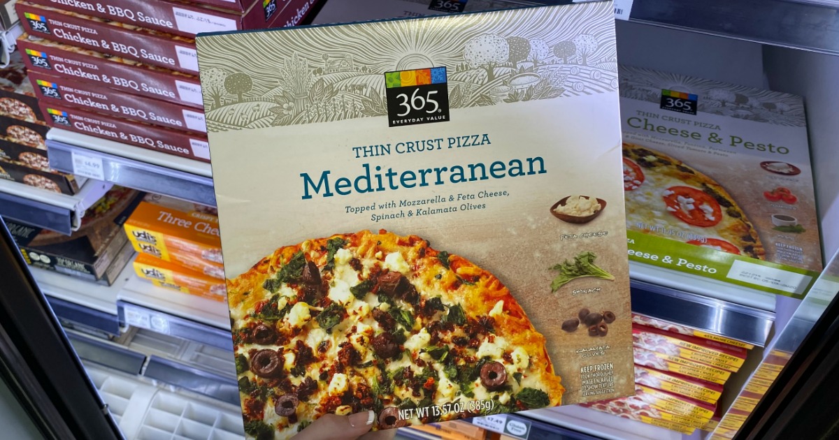 365 Organic Pizza at Whole Foods