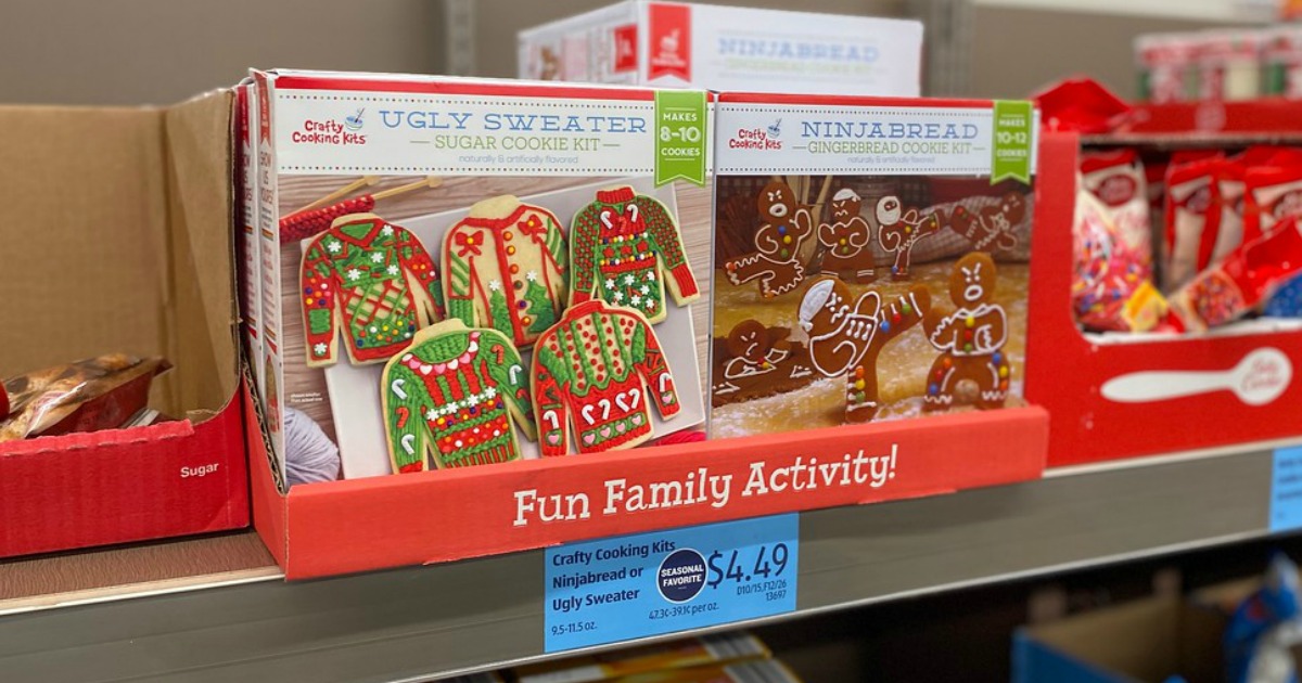 Trader joe's ugly outlet sweater cookie kit