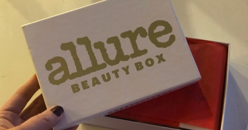Allure December Beauty Box 130 Worth of Products Only 10 Shipped!