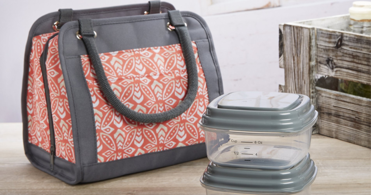 fit & fresh insulated lunch bag