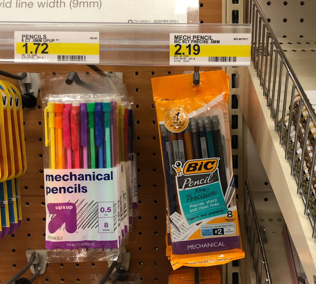 Up & Up and BIC Mechanical Pencils