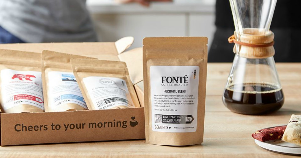 Bean Box Coffee Subscription Box Only $12 | Great Gift Idea