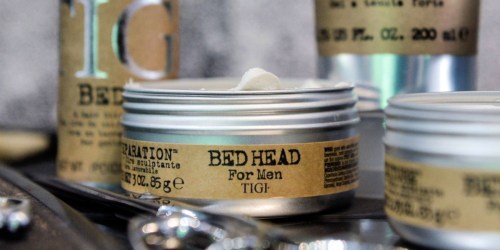 THREE Bed Head Men Matte Separation Workable Wax Containers Only $12 at Amazon