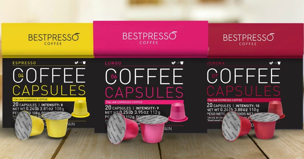Bestpresso Nespresso 120Count Pods Only 25.99 Shipped at Amazon