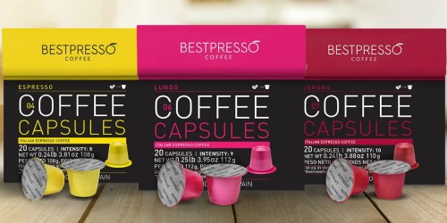 Bestpresso Nespresso 120-Count Pods Only $25.99 Shipped at Amazon