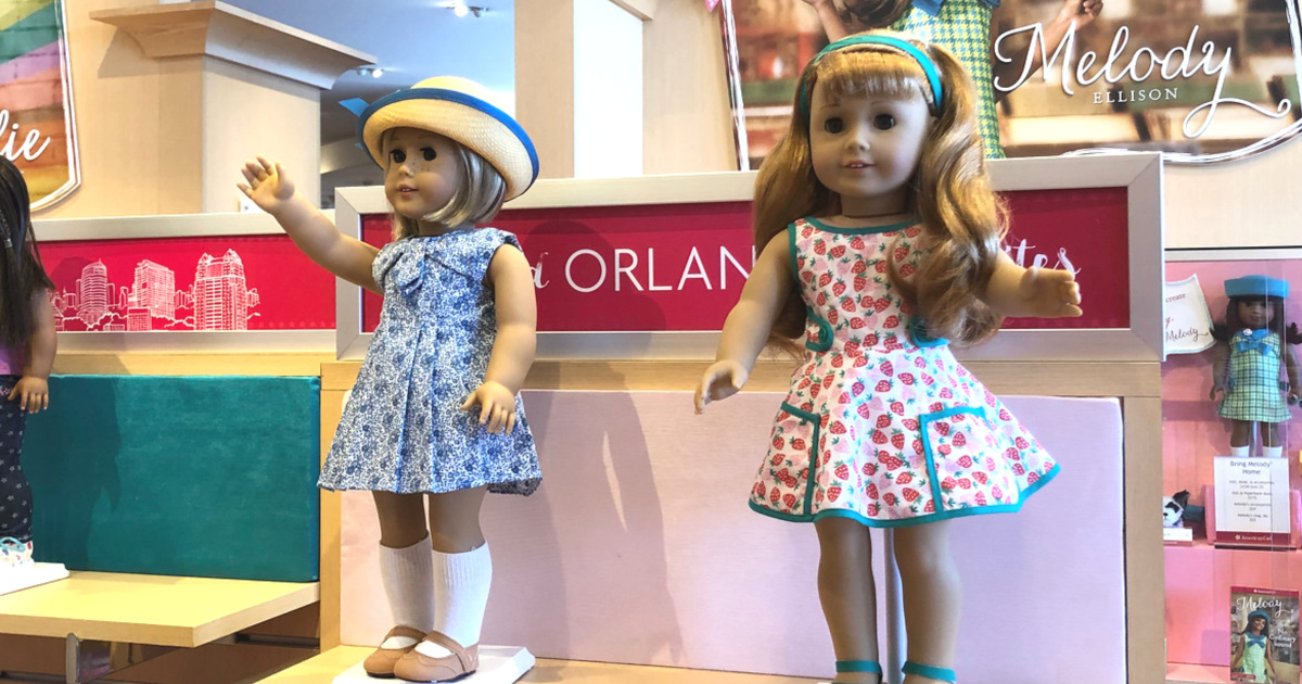 american girl doll promo