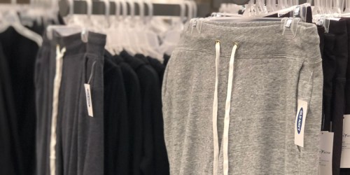 Old Navy Fleece Joggers Only $10 Shipped | Styles for the Entire Family