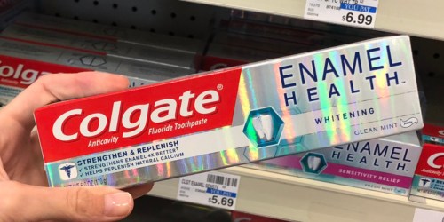 New $1/1 Colgate Toothpaste Coupon = Enamel Health Toothpaste Just $1.24 at CVS