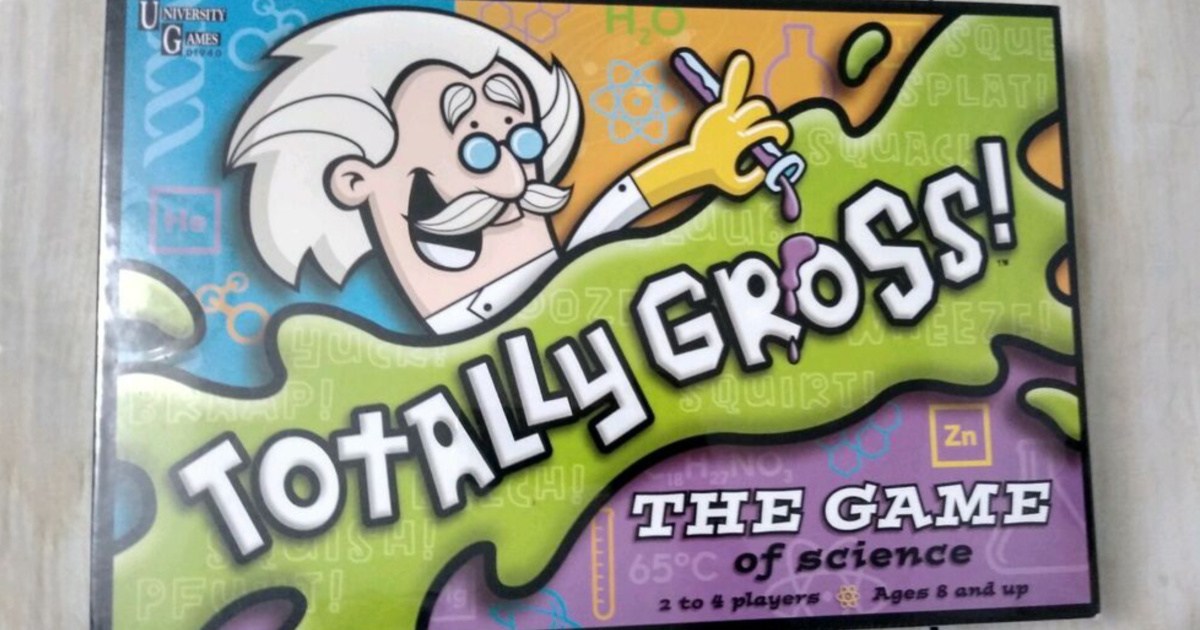 cover art for Totally Gross! Board Game