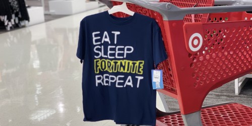20% Off Boys Fortnite Apparel at Target | In-Stores & Online