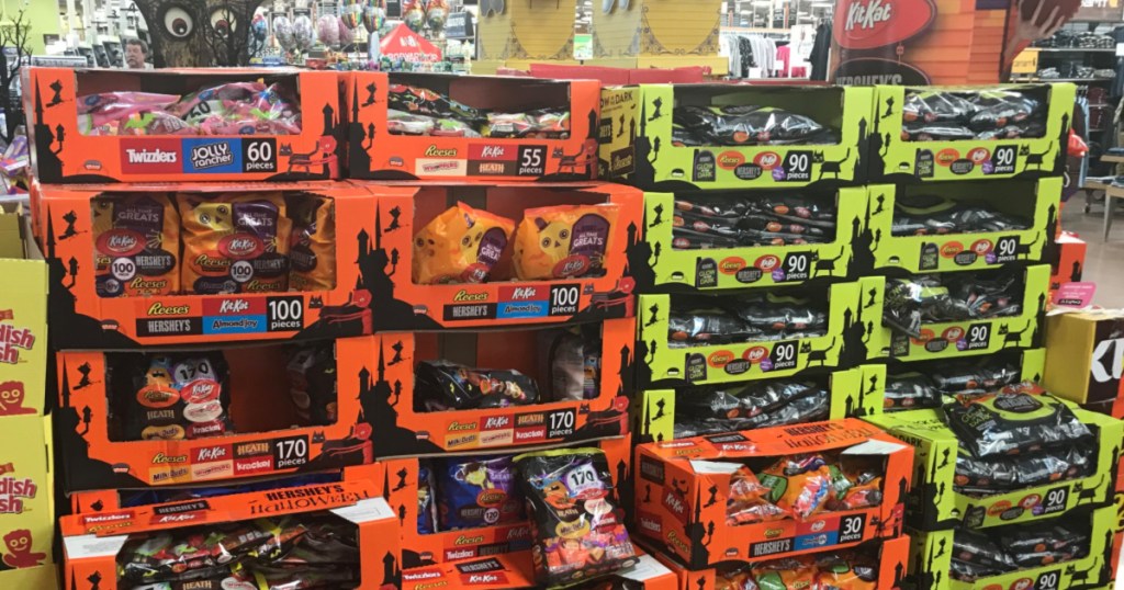 Halloween Candy Display at Kroger