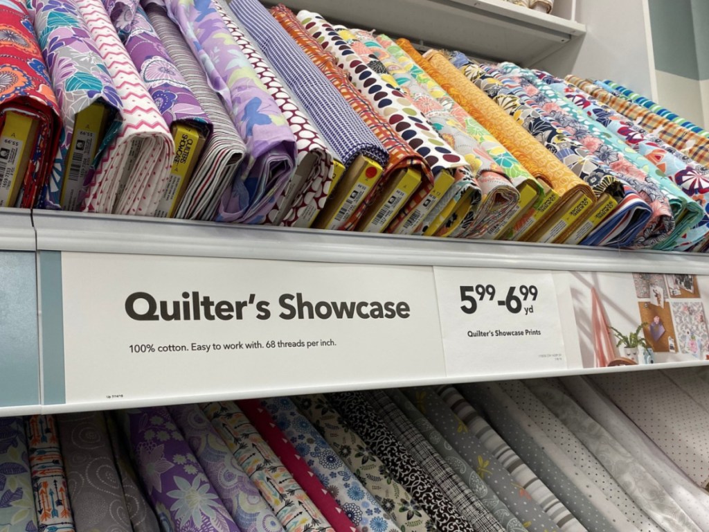 Quilters Showcase Fabrics at Joanns