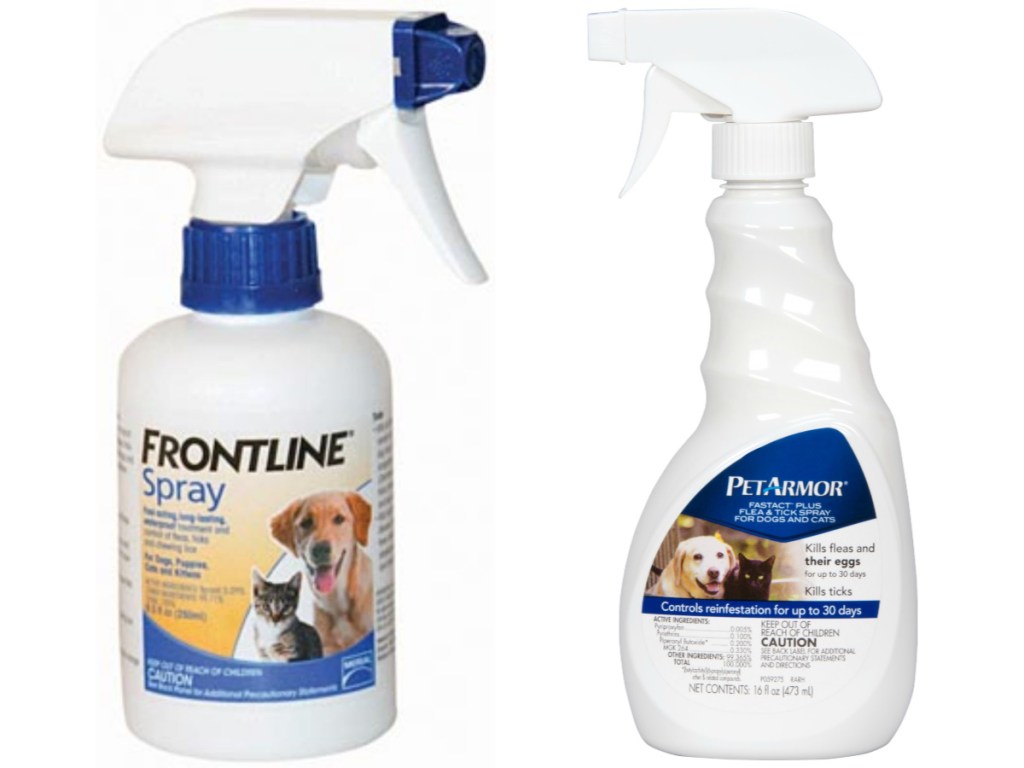 Frontline & PetArmor Flea & Tick Spray