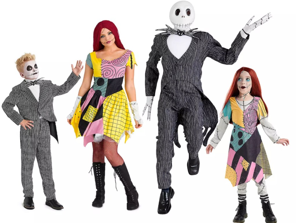 Nightmare Before Christmas Family Costumes