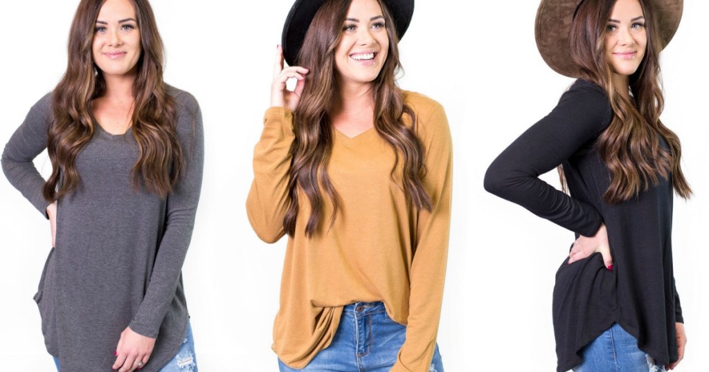 Cents of Style Long Sleeve Boyfriend Shirt