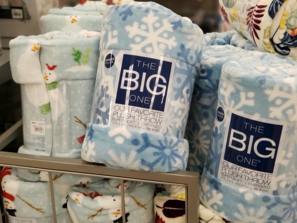 The Big One Christmas Plush Blankets 
