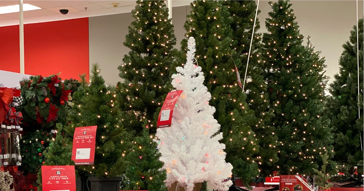 Act Fast – 50% Off Target Christmas Trees, Starting at Only $10!