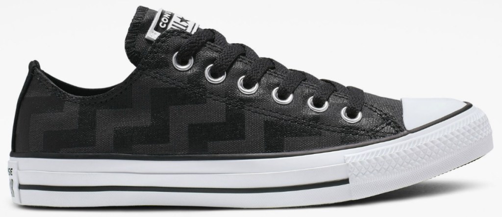 Black Chuck Taylor shoes