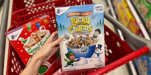 Limited Edition Holiday Cereal as Low as $2 at Target | Lucky Charms, Rice Krispies & More