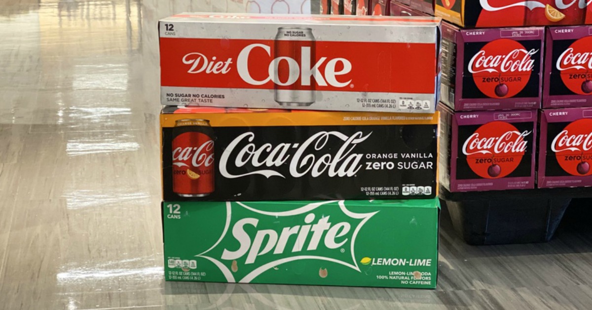 Coca-Cola 12-Packs Just $2.74 Each at Target (In-Store & Online)