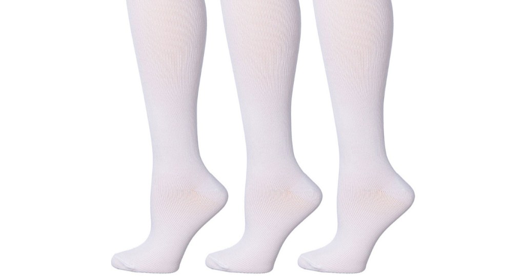 3 pairs of compression socks