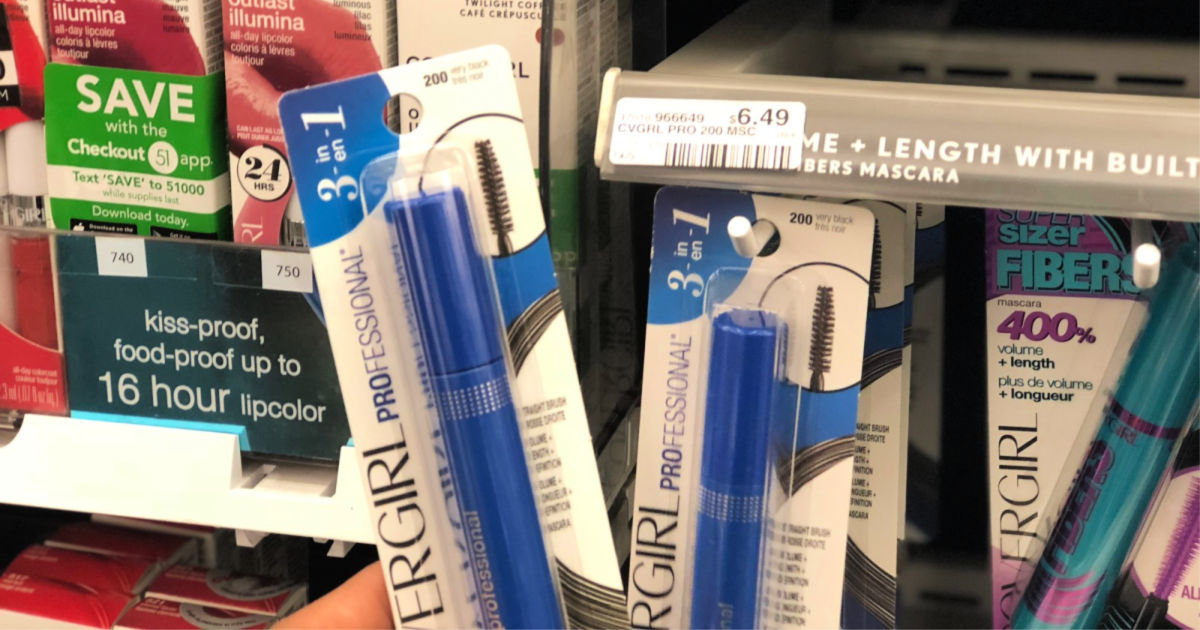 5 Worth of New CoverGirl Cosmetics Coupons = Mascara Only 1.74 at CVS