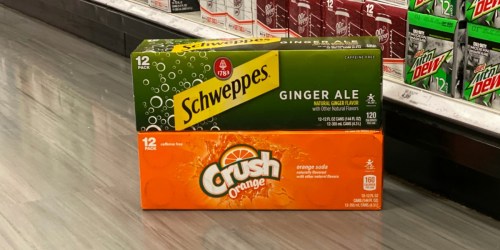 50% Off Crush Soda or Schweppes Ginger Ale at Target | Just Use Your Phone