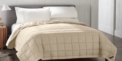 Cuddl Duds King-Size Down Alternative Blanket as Low as $18.59 (Regularly $120)