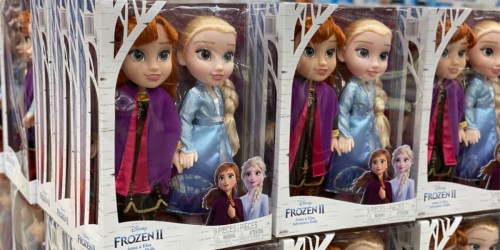 Disney Frozen II Anna & Elsa Adventure Dolls 9-Piece Sets Just $34.99 at Costco