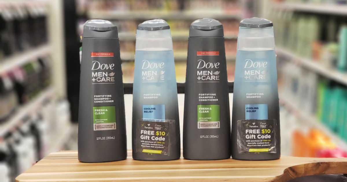 Dove Men+Care Hair Care Products Only $ After Target Gift Card & Cash  Back