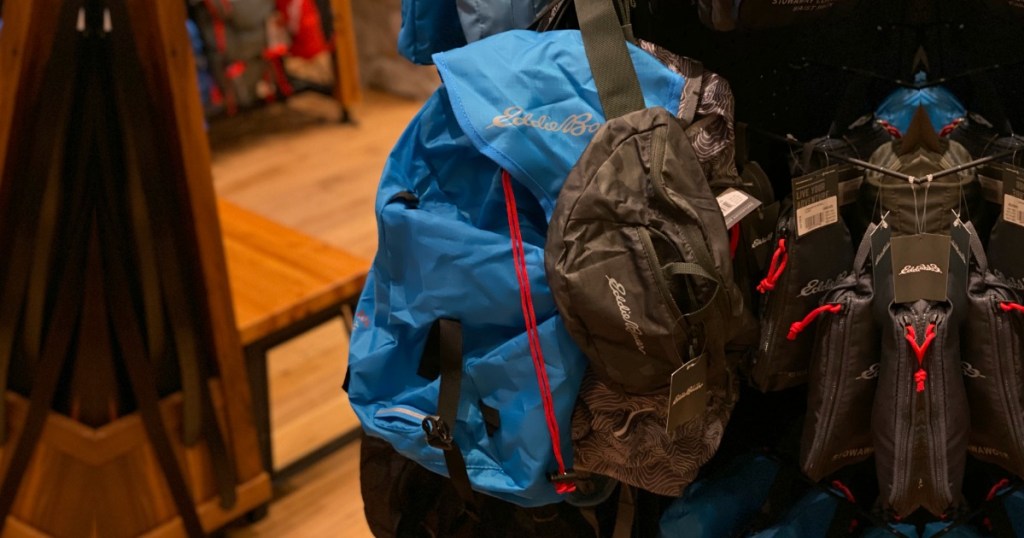 Eddie Bauer Stowaway Packable Daypacks in store