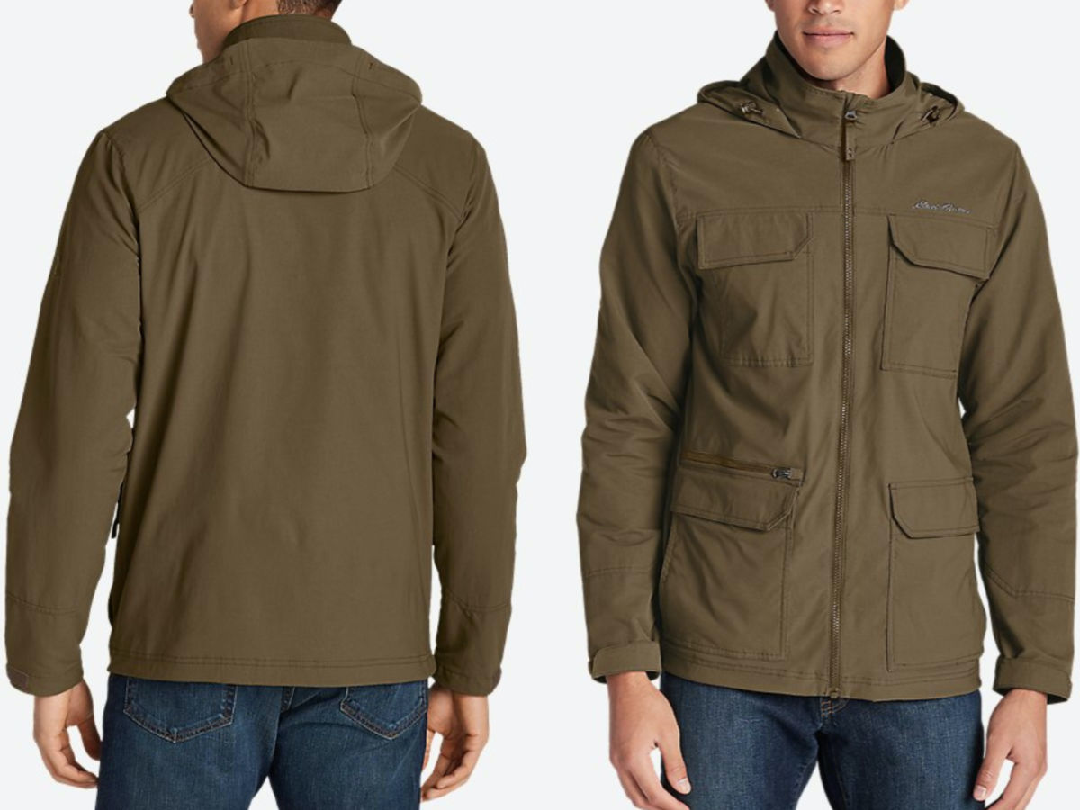 Men's atlas stretch hooded on sale jacket