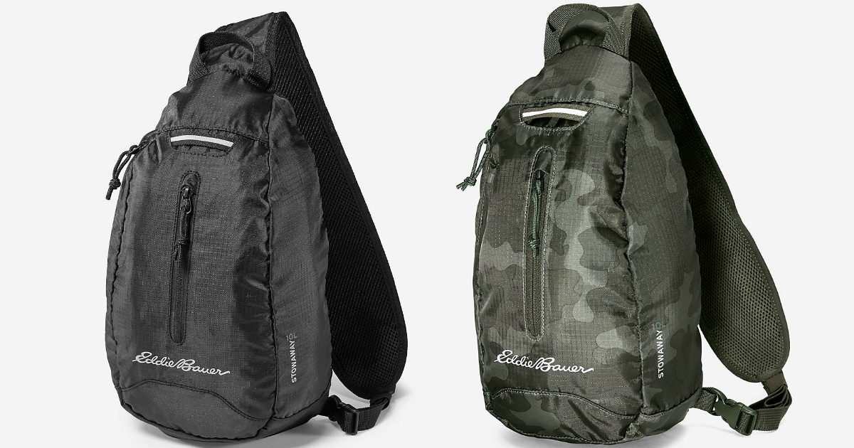 Eddie bauer stowaway sling bag outlet review