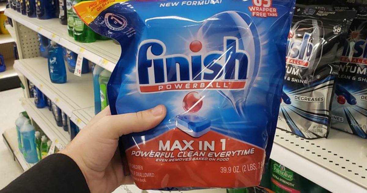 Finish Powerball Max in 1 Dishwasher Detergent 189Count Tablets Only