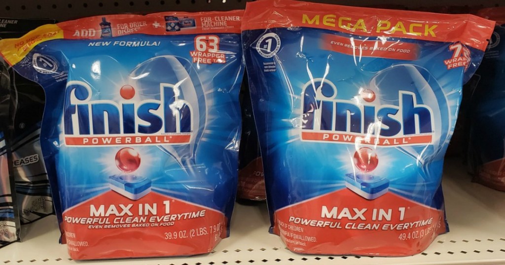 Finish Powerball Max in 1 Dishwasher Detergent