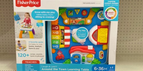 Fisher-Price Around the Town Learning Table as Low as $16.49 (Regularly $40)