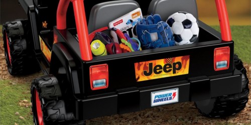 Fisher-Price Power Wheels Tough Talking Jeep Just $177.86 Shipped at Target (Regularly $310)