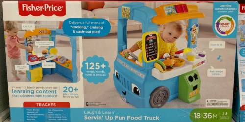 Fisher-Price Laugh & Learn Food Truck Only $37.49 at Target (Regularly $70)
