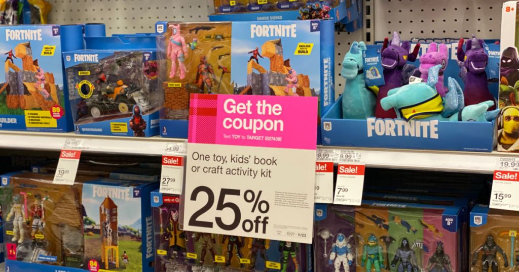 Fortnite Toy Sale at Target