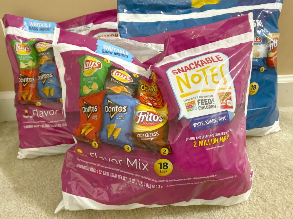 FritoLay 18Count Variety Packs Just 4.52 Each at Target Great for