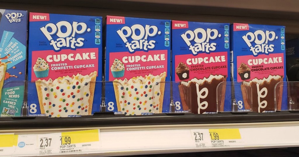Frosted Cupcake Pop-Tarts on Target shelf